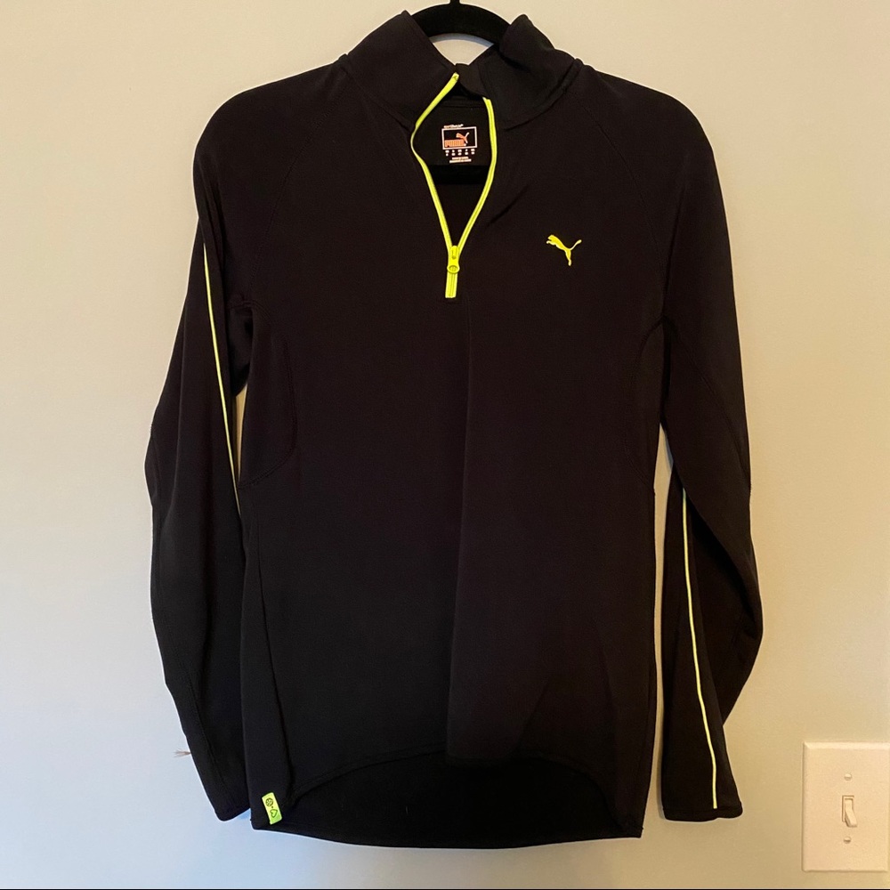 PUMA Sportlifestyle Black & Neon Workout Jacket S